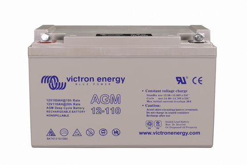 12V Akku AGM Victron Energy 110 Ah